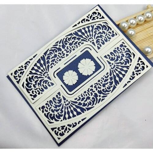 Lace Hollow Metal Cutting Dies for DIY Scrapbooking Album Card Making Decorative Crafts Embossing Making Greeting Card