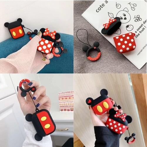 3D Cute Silicone Wave Point Cases For Apple Airpods 1/2 Pro Case Cartoon Wireless Earphone Accessories Cover Soft Funda coque