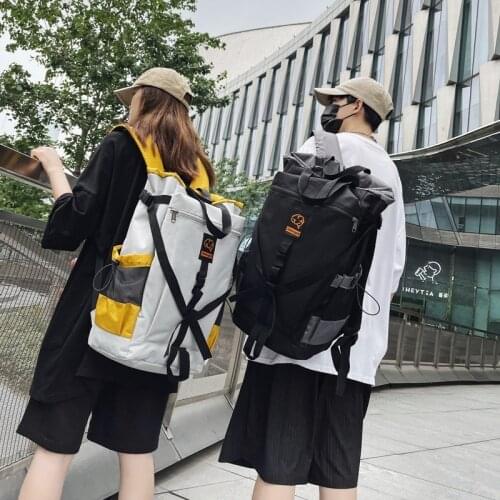 Fashion Mens Backpack Womens Travel Backpacks College Students School Bag For Boys Girls Large Schoolbag Waterproof Bookbags