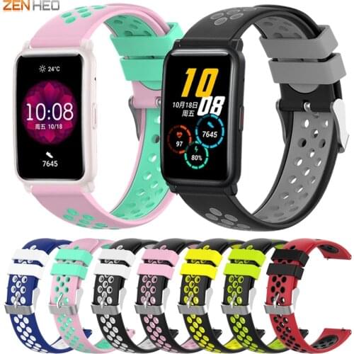 20mm Soft Silicone Strap For Huawei Honor Watch ES Bracelet Replacement Watchband For Xiaomi Haylou LS02/Amazfit Bip S
