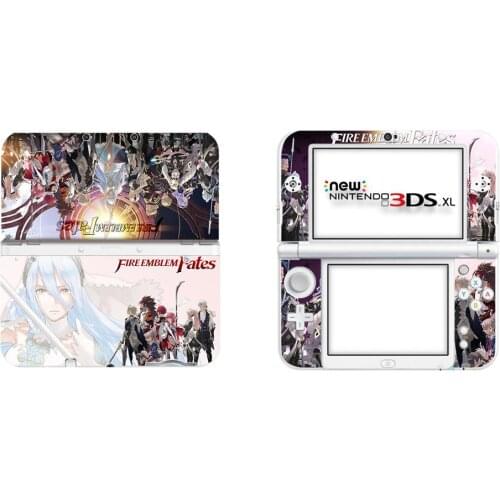 Fire Emblem Full Cover Decal Skin Sticker for NEW 3DS XL Skins Stickers for NEW 3DS LL Vinyl Protector Skin Sticker