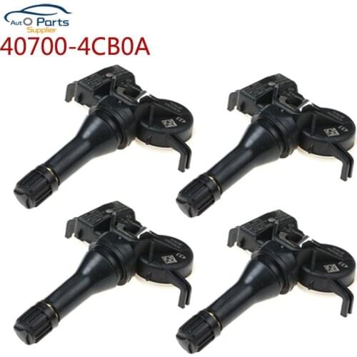 New 40700-4CB0A 407004CB0A TPMS Tire Pressure Sensor For Nissan Leaf Rogue Micra Altima Qashqai II (J11, J11_) 433mhz