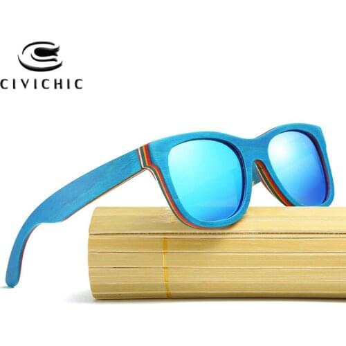 Chic Polarized Sunglasses Women Mirror Coating Driving Glasses Men Wood Eyeglass Hipster Oculos Bamboo Gafas De Sol Hombre KD033