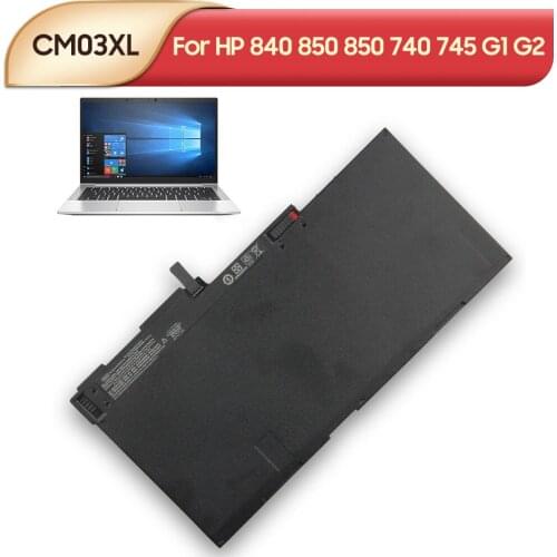 Original Replacement Laptop Battery CM03XL For HP ELITEBOOK 840 850 850 740 745 G1 G2 50Wh