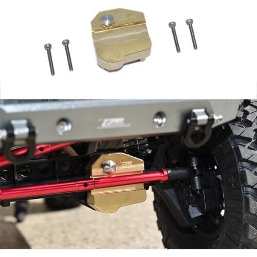 Axial Jeep Wrangler AXI03007/SCX10 III Jeep Gladiator AXI0306 T1/T2 copper material front and rear gearbox universal cover