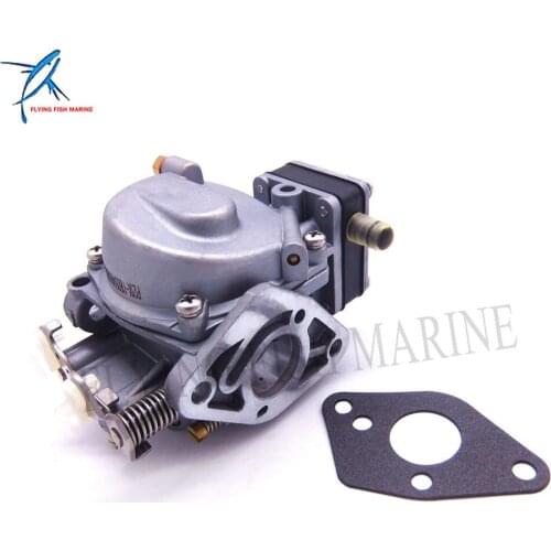Outboard Motor Carburetor Assy and Gasket for Hangkai 2-stroke 9.8hp 12hp Boat Engine