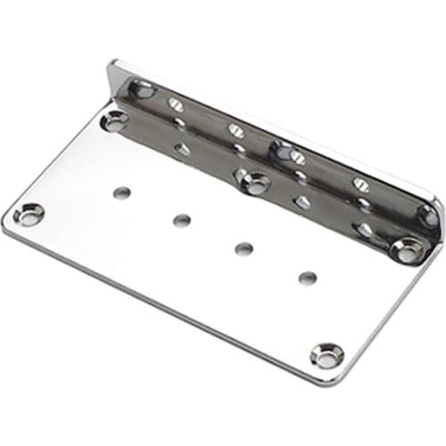 Durable Iron 4 String Guitar Bridge Baseplate for Bass Guitar Parts DIY Accessories