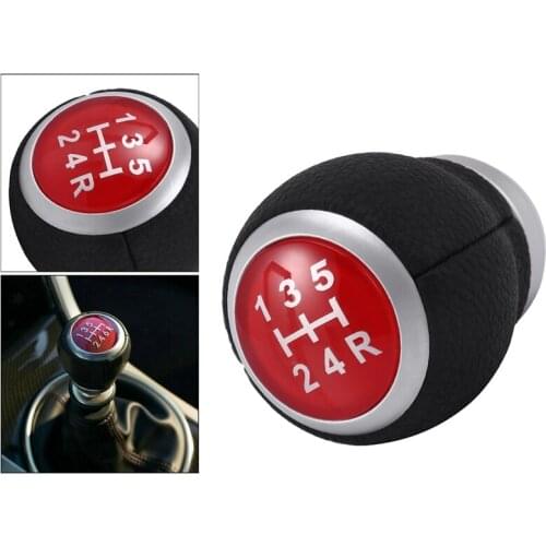 5 Speed Car Manual Transmission Shift Knob Gear Shift Knob for Subaru Impreza WRX STI Outback Forester 2010-2018