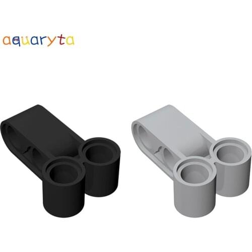 Aquaryta 50pcs 2x3 Bolt Connector Technology Building Block Part Compatible 32557 DIY Assembles Particle Toy for Children