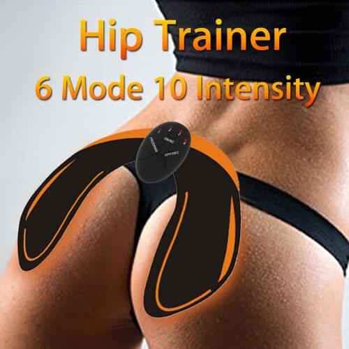 Unisex EMS Hip Trainer Muscle Stimulator ABS Fitness Buttocks Butt Lifting Buttock Toner Trainer Slimming Massager