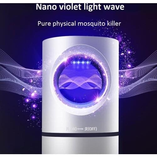 LED UV Mosquito Repellent Garden Bug Zapper Insect Killer Trap Photocatalytic Anti-mosquito Lamp USB Night Light for Outdoor