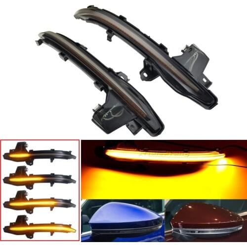LED Dynamic Turn Signal Blinker Side Mirror Indicator Light For Audi A6 C8 4A A7 4K A8 D5 4N 2018 2019 2020