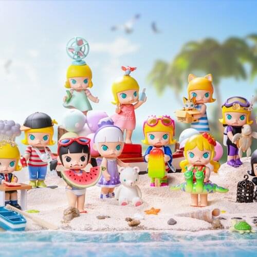 MOLLY My Childhood Series Action Figure Toys Lovely Molly Blind Box Kawaii Collection Doll Toys Cute Gifts for Kids Girls