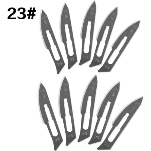 10 Pcs One Lot 23# Wood Carving Fruit Food Craft Sculpture Engraving Knife Scalpel