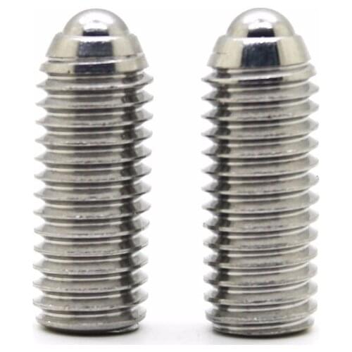 304 stainless steel M4*8/10/12/16/20 wave beads positioning beads marbles Boyjazz ball screws tight spring ball plunger