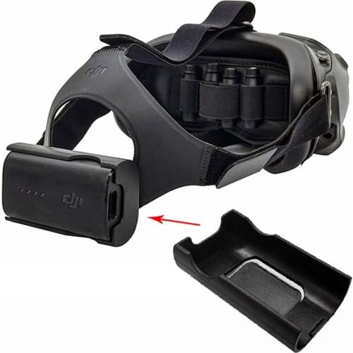 Battery Case Box Buckle Holder Head Strap Shell Battery Case For DJI PFV Goggles V2 Headband Battery Cases Drone Accessories New
