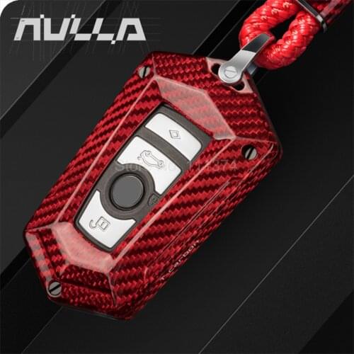 Carbon Fiber Car Key Case Shell Cover For BMW E46 E39 E90 E36 E60 F30 F10 E34 E30 F20 Accessories