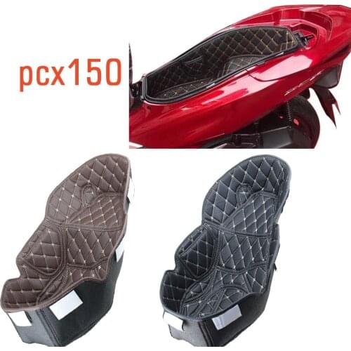 PCX160 PU Leather Rear Seat Trunk Case Liner Luggage Box Inner Container Tail Case Trunk Lining Bag for pcx150 PCX 150 pcx125
