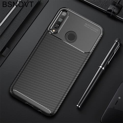 For Cover Huawei Honor 9C Case Soft Silicone Carbon Fiber Shell Phone Case For Huawei Honor 9C Cover Honor 9C 9A 9X Pro Play 9A