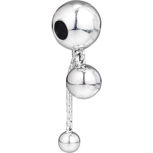 CKK String of Beads Hanging Charm Bead Fit Original Bracelets sterling silver jewelry women Men DIY beads for jewelry making