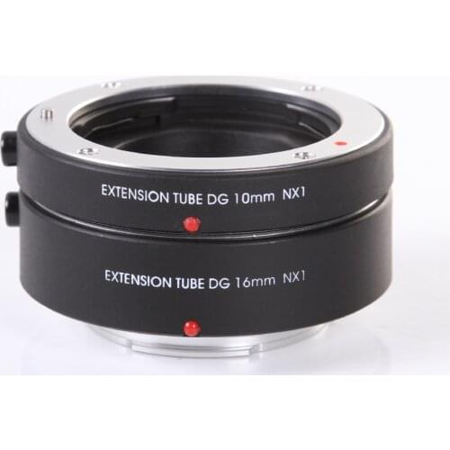 FOTGA Electronic Auto focus AF Macro Extension Tube DG 10mm+16mm Set for Samsung NX Mount
