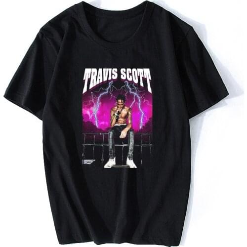 New Harajuku Fashion Hip Hop T Shirt Men Travis Scotts ASTROWORLD T-Shirts WISH YOU WERE HERE Letter Print Tees Tops