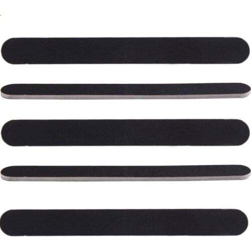 Black Leather Tools 10pcs Leather Edge Polishing Bar Finishing Grinding Bar Craft DIY Useful Leathercraft Tool