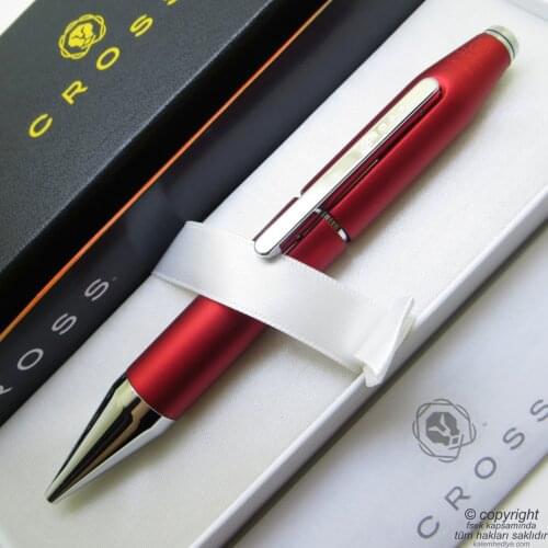 Cross AT0725-3 X Red Roller Pen | İsme Special Pen