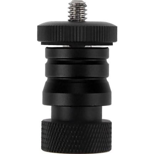 Mini Tripod Quick Release Ball Head for Magic Friction Arm Monitor Removable LED Lamp Ball Head Band 1/4 Bracket Holder Dropship
