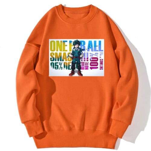 My Hero Academia Mens Sweatshirt Fashion Hip Hop Hoodie Vintage Hipster Tops Pullovers Autumn Long Sleeve Sudaderas Masculino