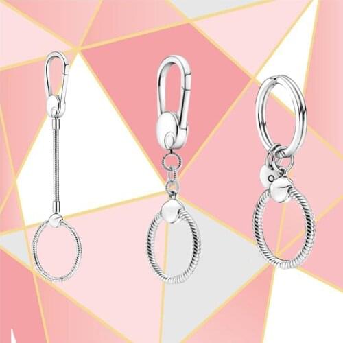 2021 Autumn New High-quality Sterling Silver Medium And Small Keys, Handbag Strap Buckle Series, Womens Fashion Diy Accessories