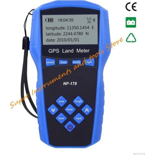 NEW Professional Handheld GPS Test Devices High Precision Land Measuring Instrument NF-178 High Quality Measuring Meter
