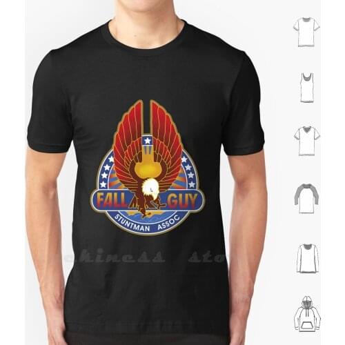 Fall Guy T Shirt Print Big Size 6xl Cotton New Cool Tee The Fall Guy Tv Show 80s Retro Retro Tv Colt Seavers Howie Jody Cool