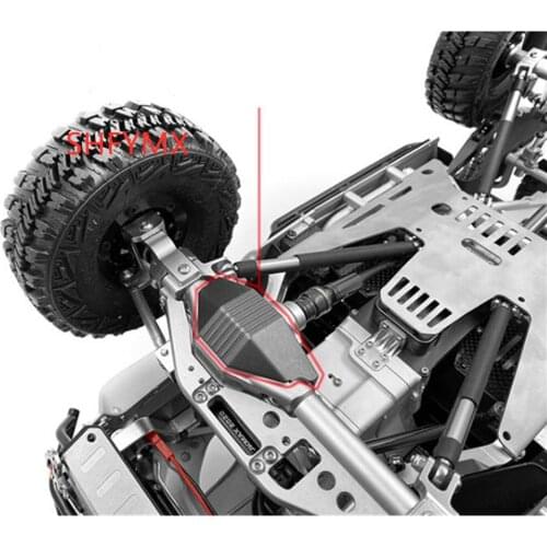 Capo JKMAX Aluminum Alloy Chassis Axle Guard For Remote Control Car JK MAX Upgrade Parts