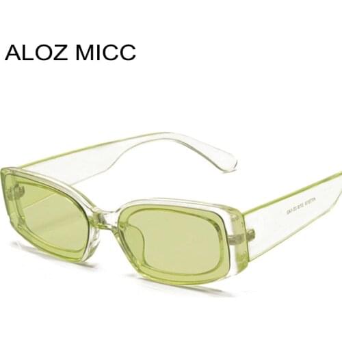 ALOZ MICC Women Cat Eye Sunglasses Women Vintage Oval Sun Glasses Female Brand designer Women Glasses Q598