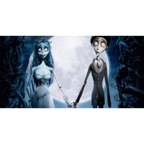 Corpse Bride New Bamboo Microfiber Bath Towels For Adults Big Printed Beach Towel Drying Washcloth Bathroom 70*140cm