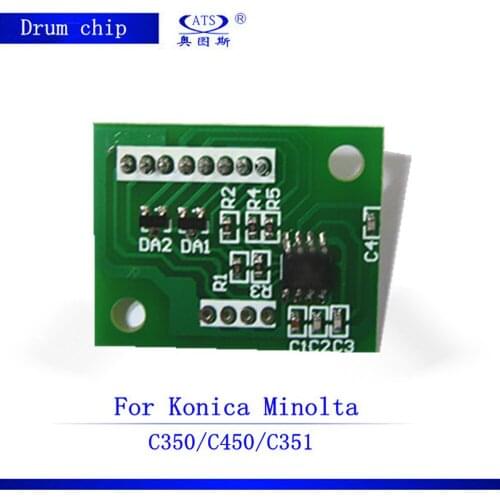 1PCS drum chip for Konica Minolta Bizhub C 350 450 351 drum chip C350 C450 C351 Photocopy Machine Copier