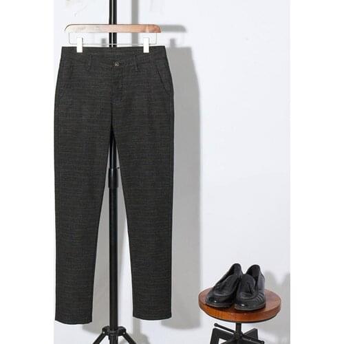 2020 high quality fashion mens pants, spring and autumn mens pants, classic mens business casual pants, full length