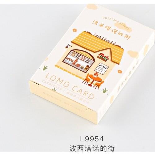 28Sheets/Set Posita Street Lomo Card Mini Postcard/Greeting Card/Christmas Gift Card