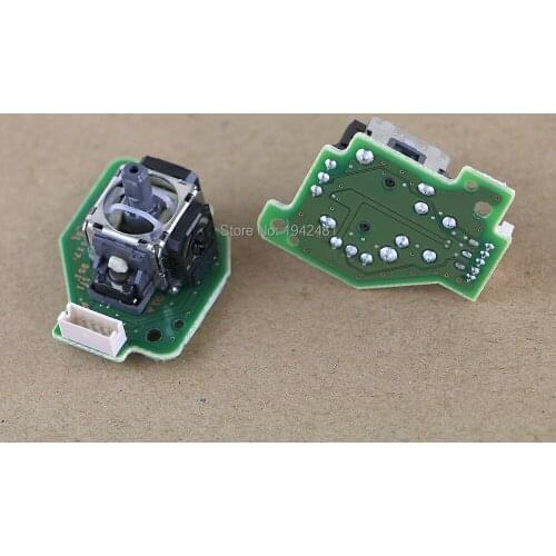 30pcs original used Right Left Analog Joystick Thumb Stick Repair Part Sensor Module with PCB Board For Nintend Wii U Gamepad