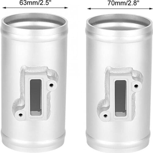 Car Motor Air Flow Sensor Adapter Intake Meter Mount Base Fit for Honda Car Accessories Aluminum Air Flow Sensor Mount New