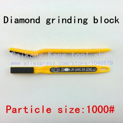 Diamond grinding blocks, artificial diamond grinding blocks, toothbrush type, grinding and polishing of hard materials.1000