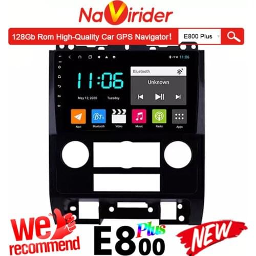 For Ford Escape 2007 2012 Car Radio Stereo GPS Navigator 6GB Ram 128GB Rom Autoradio Android 10 Multimedia Player