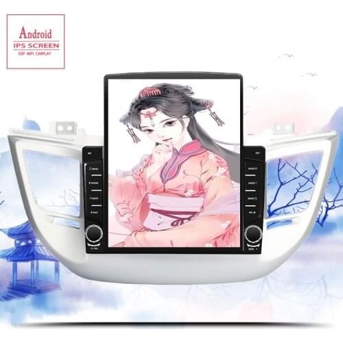 Car Multimedia Player GPS 9.7" Android 10.0 For Hyundai/IX35/TUCSON 2015 2016 2017 Casstte Auto Radio USB DVR DVD Player DSP FM