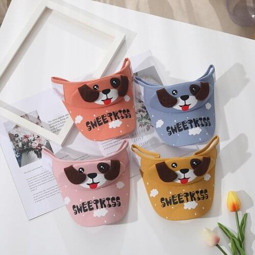 Doitbest Children Baseball Cap Summer Empty top Cartoon bear rabbit dog kids Hats Boys Girls Caps outdoor child snapback Hat