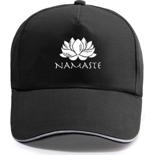 New Fashion Clothing Namaste Funny Print Baseball Cap Unisex Women Men Casual Cotton Hat Snapback Hats Trucker Caps Sun-Hats