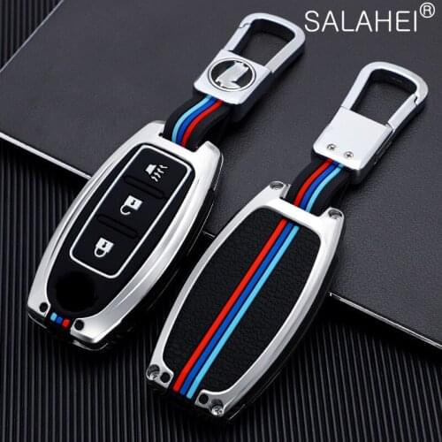Zinc Alloy Car Key Case Cover For Nissan Qashqai J10 J11 X-Trail t31 t32kicks Tiida Pathfinder Murano Note Juke Accessories Ring