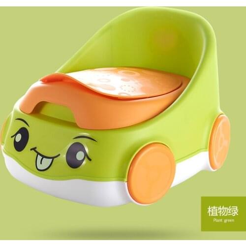 Children Training Toilet Potty Seat Aged 1-3-6-9 Years Old Plastic Cartoon Childrens Toilet Bowl Baby Car Urinal Basin