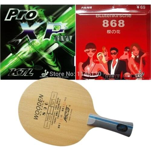 Galaxy YINHE 896 Long Shakehand-FL with KTL Pro XP and Kokutaku BLutenkirsche 868 (Tension) Favourite