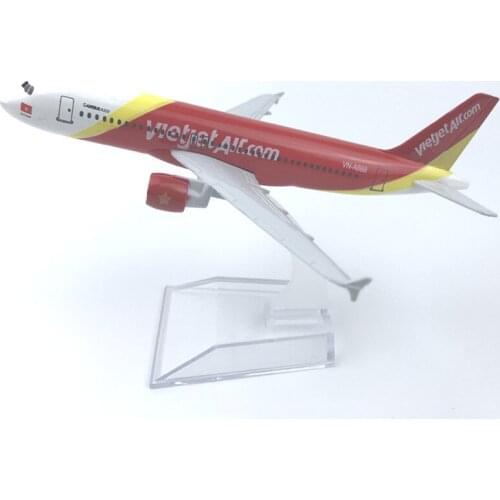 16cm Alloy Aircraft Model Vietnam 320 Aviation Model Aircraft Model Furnishings Diecast Aircraft Toys Airplane Airliner Kid Gift